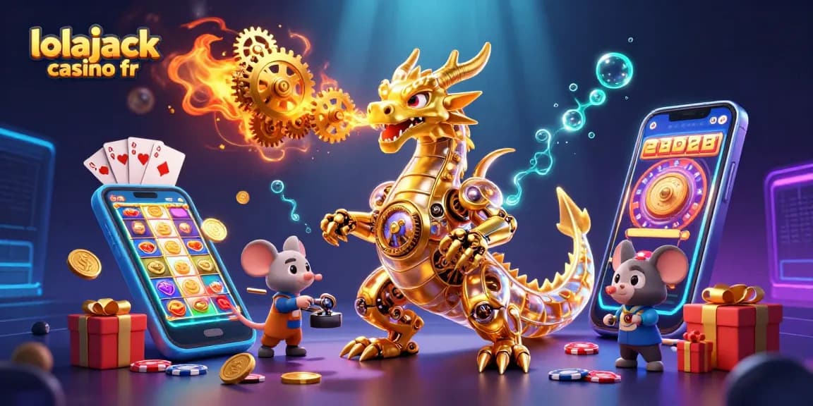 Profitez de l'expérience immersive du lolajack casino fr avec des machines à sous et des fonctionnalités dynamiques en 3D.