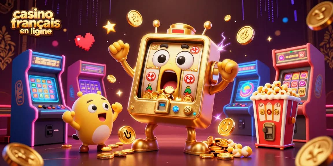 Casino français en ligne : Jouez avec des machines à sous en pleine action et remportez des gains.