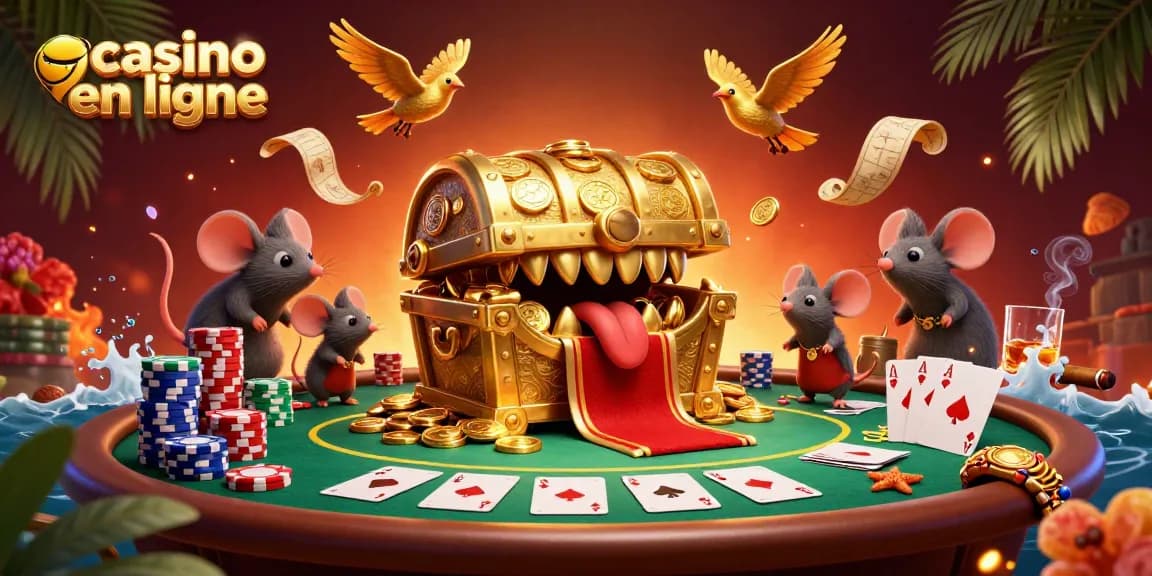 Déclenchez des gains avec ce trésor mystérieux dans un casino en ligne vibrant.