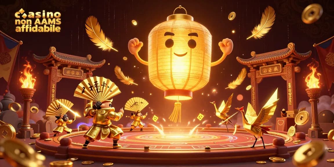 Scopri il mondo dei casinò non AAMS affidabili con energia e ricchezze dorate.