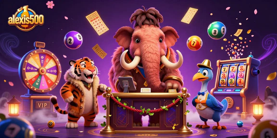 Experience the excitement at alexis500 with vibrant slots and lottery elements captivating players.