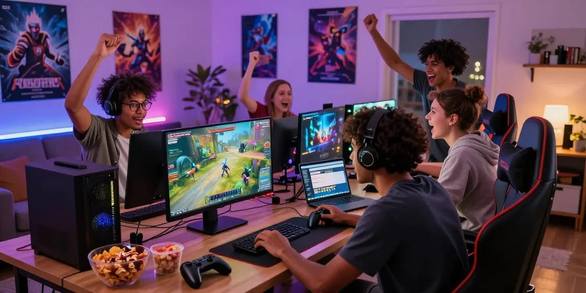 Pengalaman bermain di portal resmi game terbaik GOKIL33 dengan gamer yang antusias dan peralatan modern.