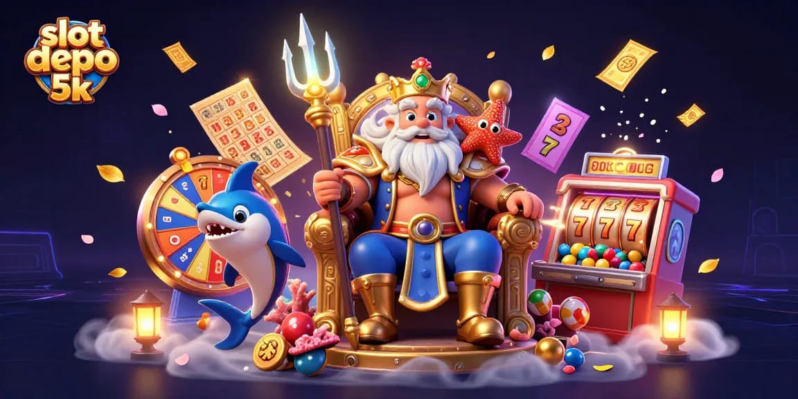 Experience thrilling gameplay with slot depo 5k, featuring dynamic slot reels and exciting jackpot moments.