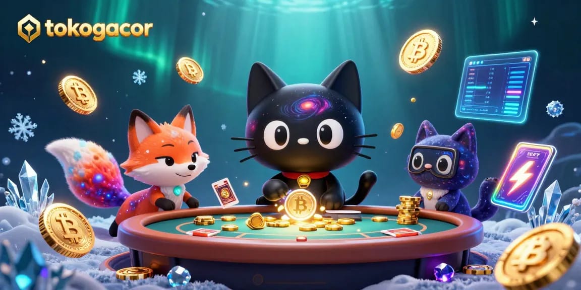 Mainkan tokogacor dengan pengalaman menarik dari kucing lubang hitam ditemani rubah nebula di meja kasino kosmik.