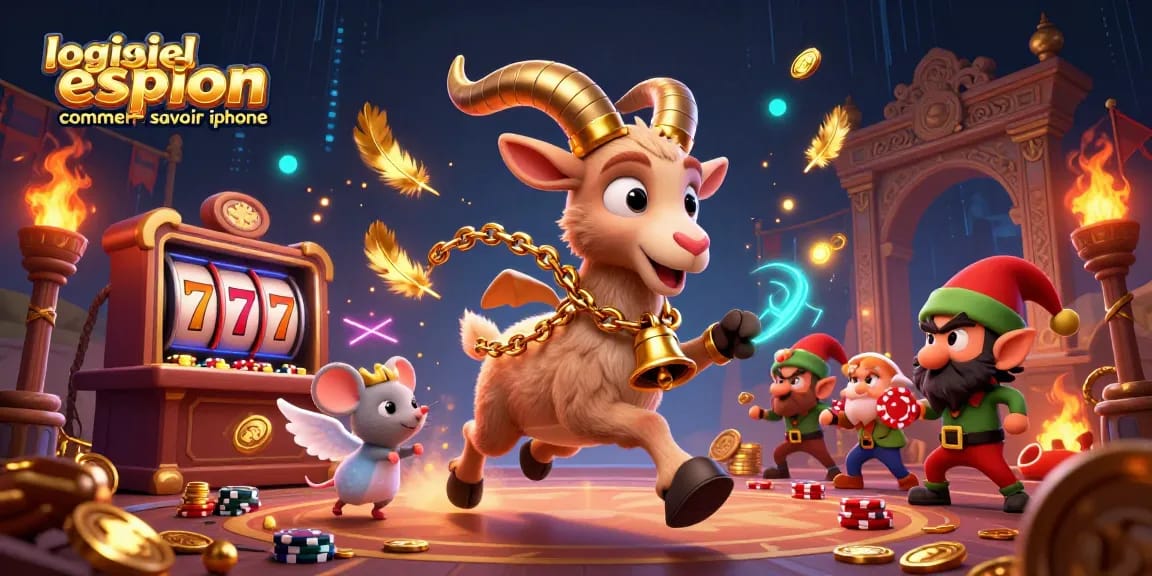 Détectez le logiciel espion comment savoir iphone dans un casino animé avec un Krampus, une souris ange et des gremlins.
