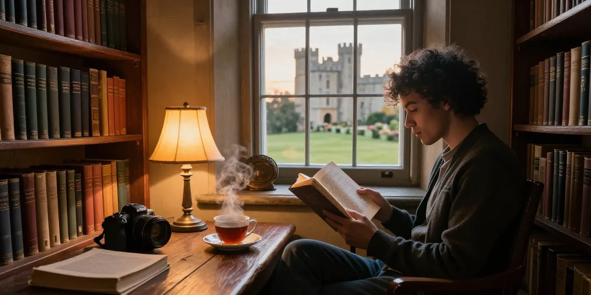 Explore Tynte's Castle at https://tyntescastle.com through engaging historical content in a cozy reading nook.