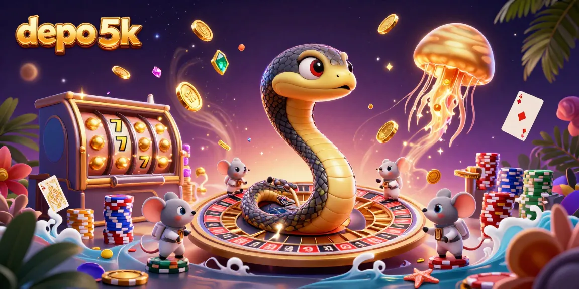 Play exciting slot games with depo 5k for thrilling wins and fast payouts.
