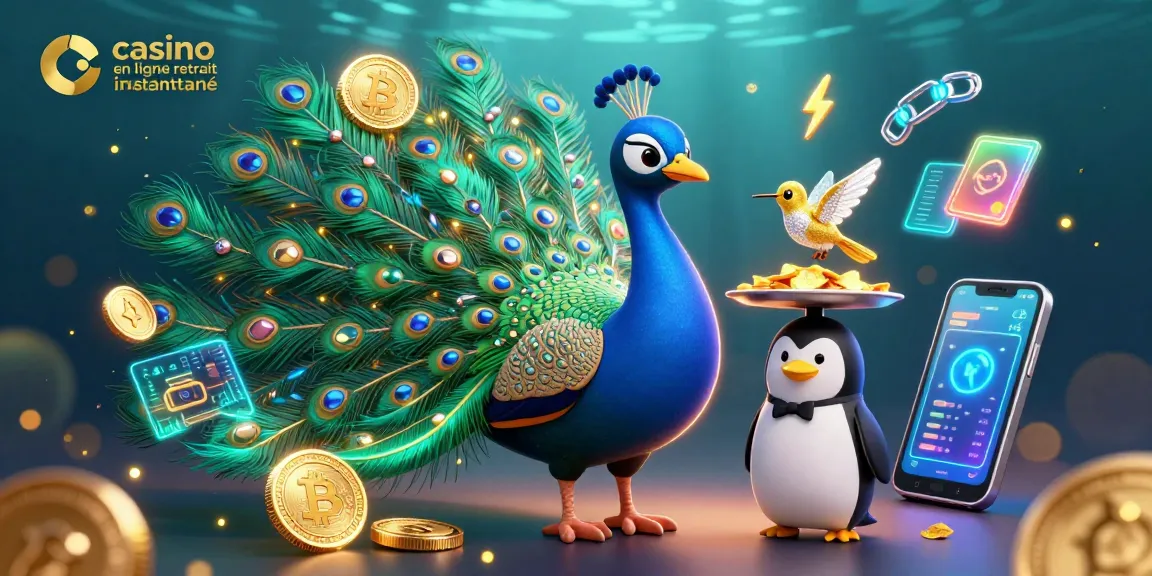 Profitez des gains rapides dans un casino en ligne retrait instantané avec des personnages colorés de casino.