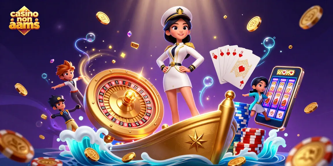 Vivi emozioni al casino non aams con una vivace scena 3D che mostra eccitazione ed elementi di gioco.