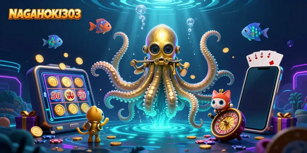 NAGAHOKI303 memikat dengan ilustrasi 3D kartun anggaran tinggi, menyajikan permainan kasino yang meriah.