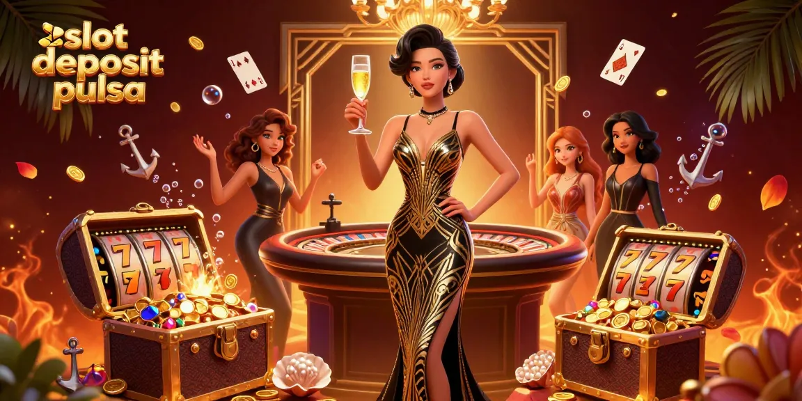 Engage in thrilling gameplay at slot deposit pulsa with immersive casino elements and captivating atmosphere.