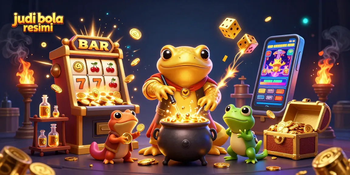 Bet on judi bola resmi with vibrant 3D graphics showcasing winning moments and excitement