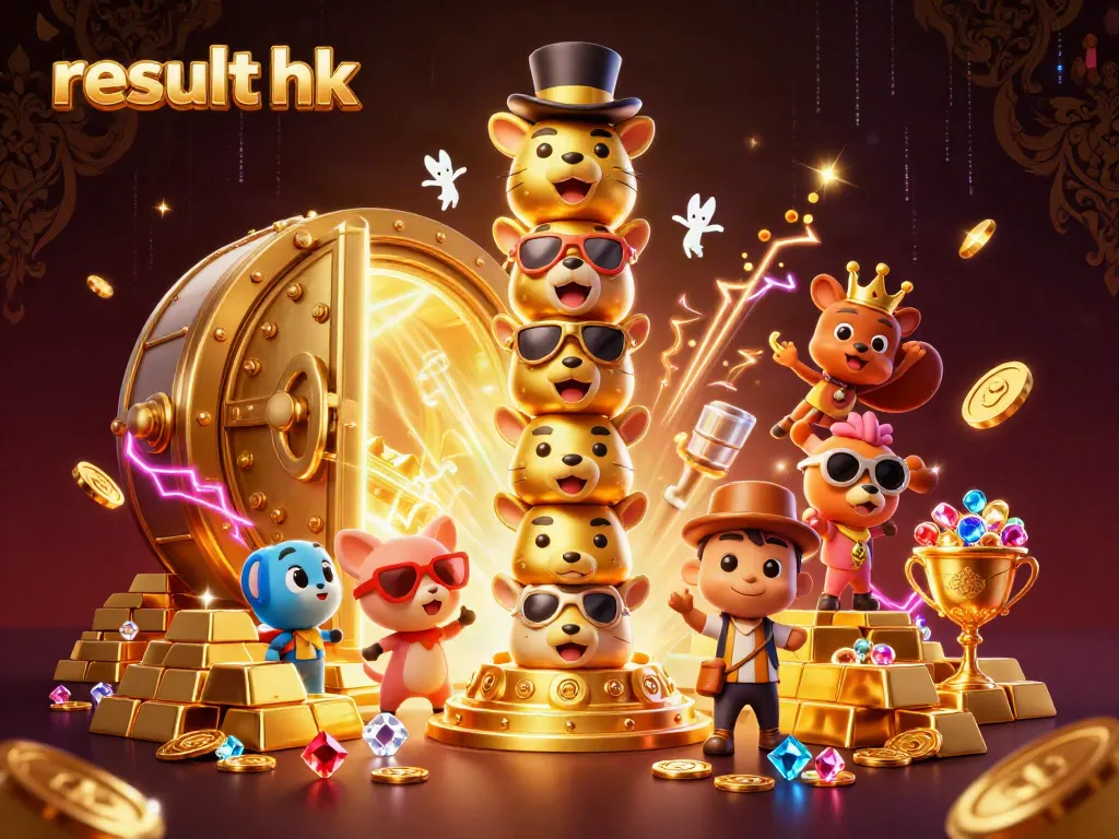 Menghasilkan hasil hk dengan ilustrasi kasino 3D yang memikat dan berwarna-warni.