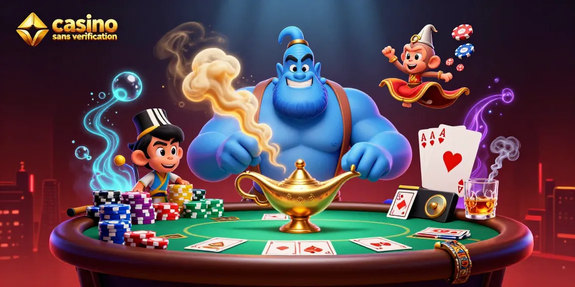 Jouez au casino sans vérification et découvrez des gains passionnants avec des machines à sous et des cartes.