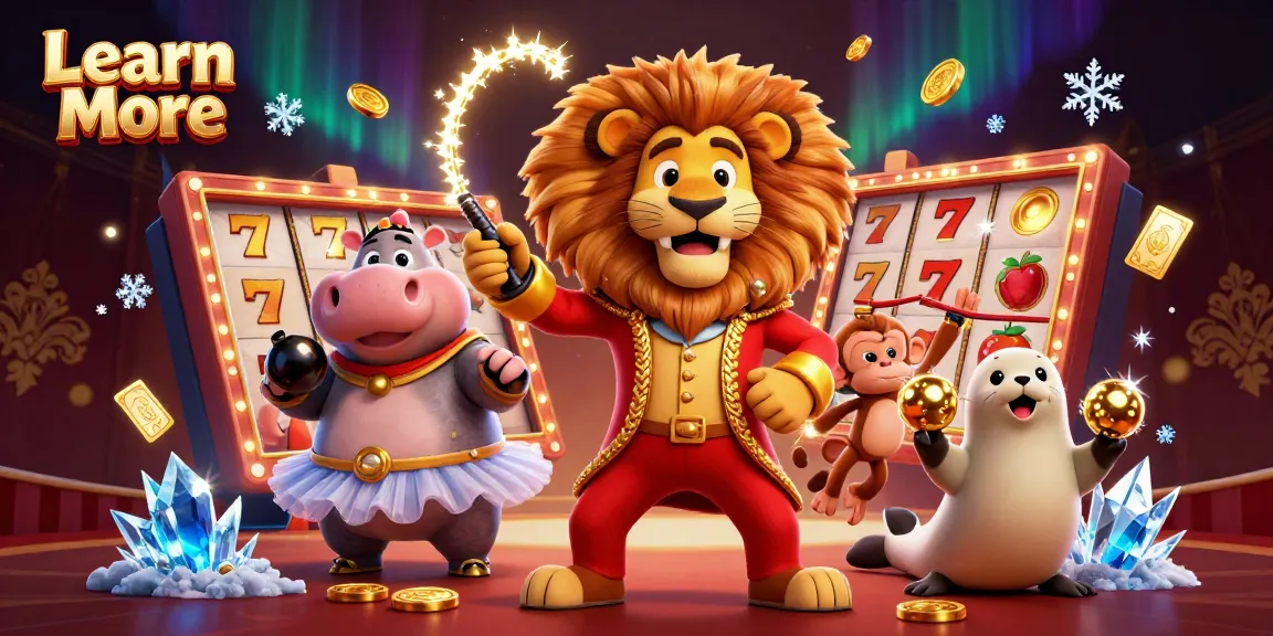 Learn More about the exciting casino world with a vibrant carnival scene enriched with dynamic elements