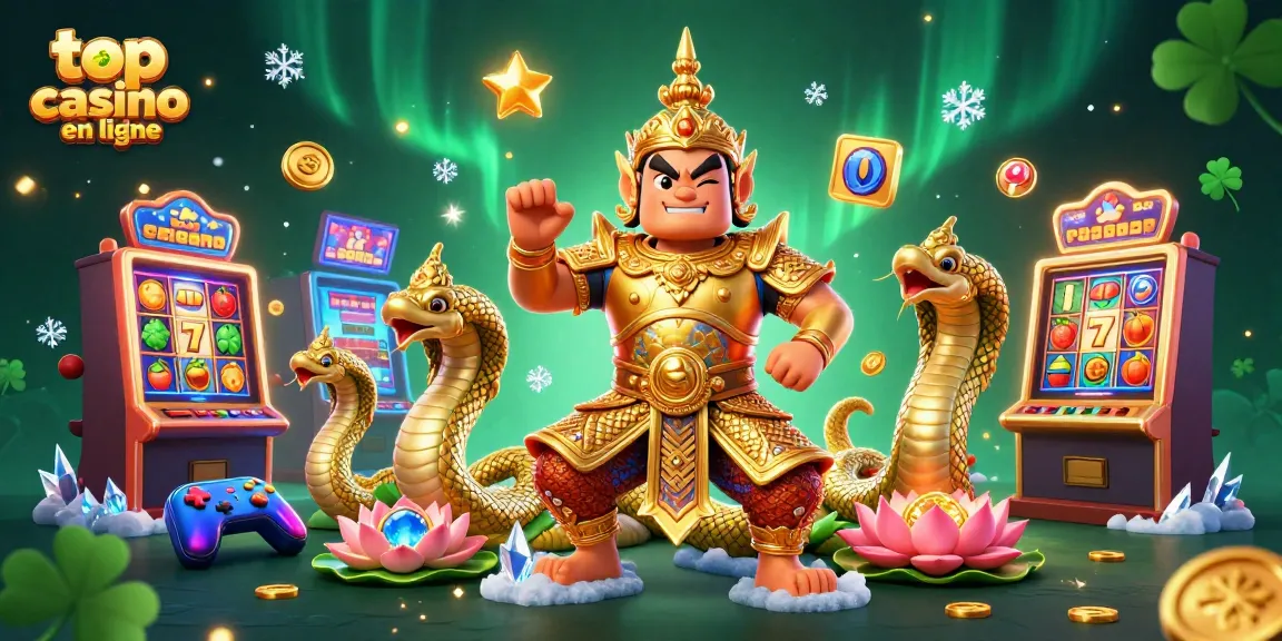 Jouez dans le meilleur casino en ligne avec ce gardien thaï et des machines à sous colorées.