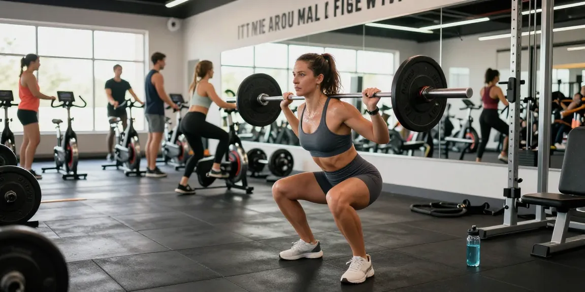 Driada Shop products showcased in a vibrant gym fitness scene demonstrating high performance and energy.