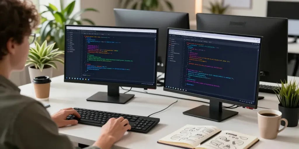 Explore top open-source Android apps with h5.2113.net's expert reviews in a modern tech workspace.