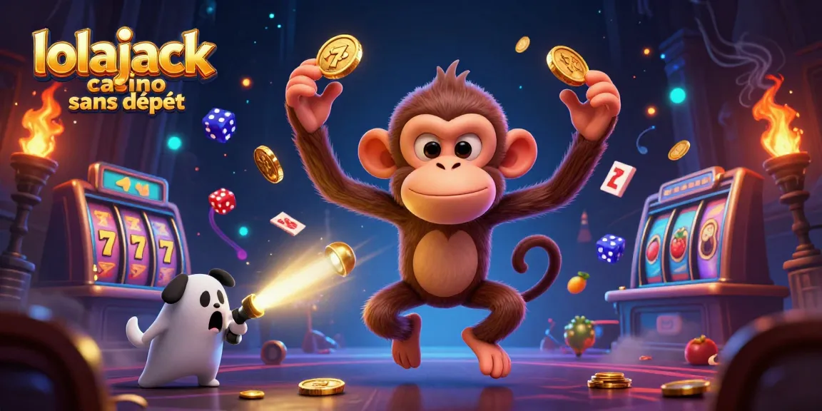 Experience thrilling wins at lolajack casino sans dépôt with dynamic illustrations of exciting games and fun.