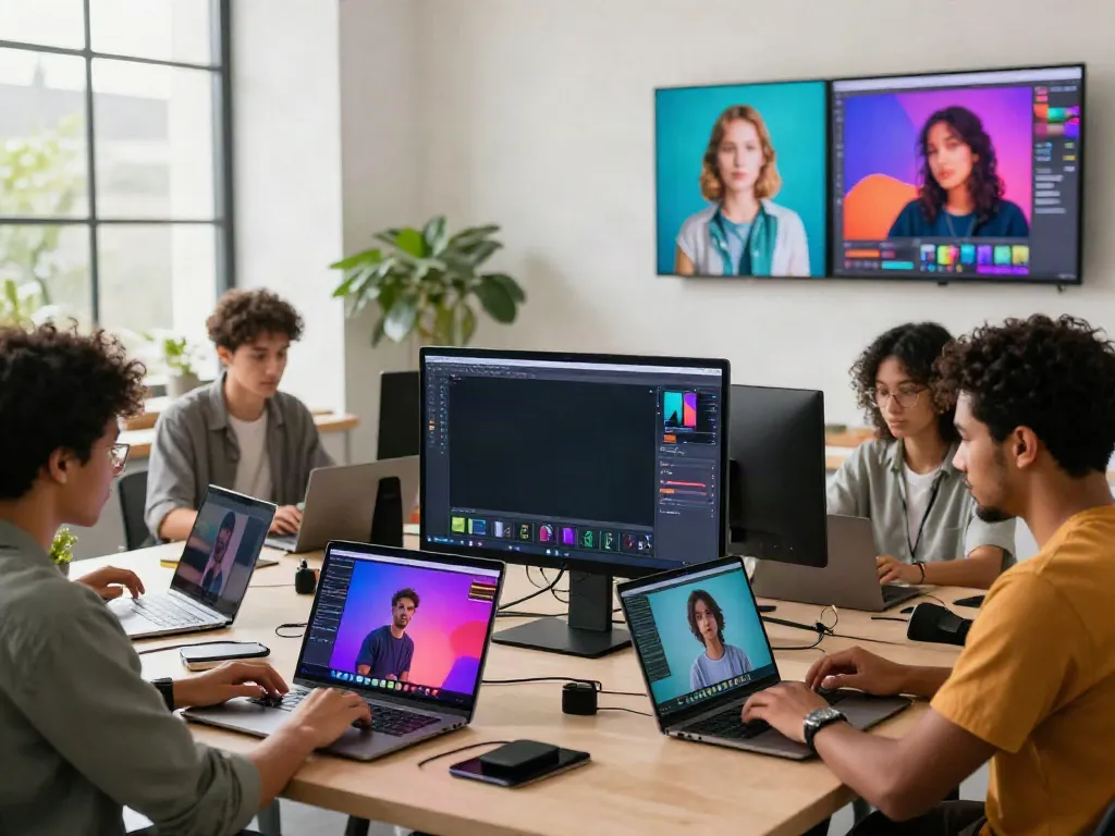 Typeshutter problem showcased in a modern workspace with AI tools for photography.