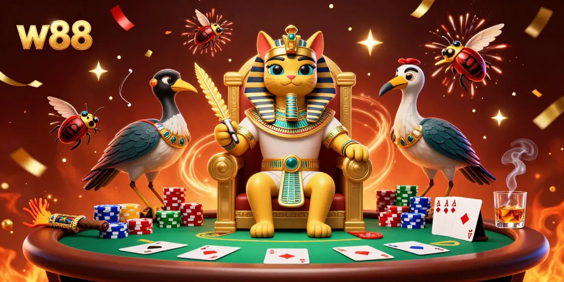 Trải nghiệm cá cược mới nhất tại w88 với không gian casino sống động và hấp dẫn.