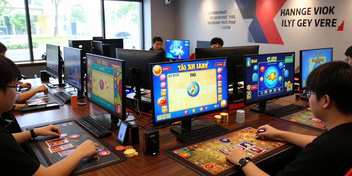 Dynamic online gaming environment showcasing 68 game bài with vibrant graphics and player engagement.