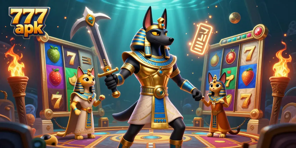 Experience thrilling gameplay with 777 apk, featuring ancient gods and vibrant slot machines.