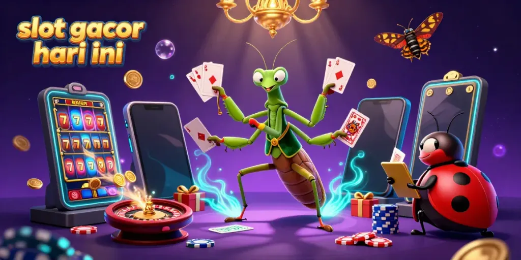 Engage in winning spins with slot gacor hari ini in a dynamic and colorful online casino scene.