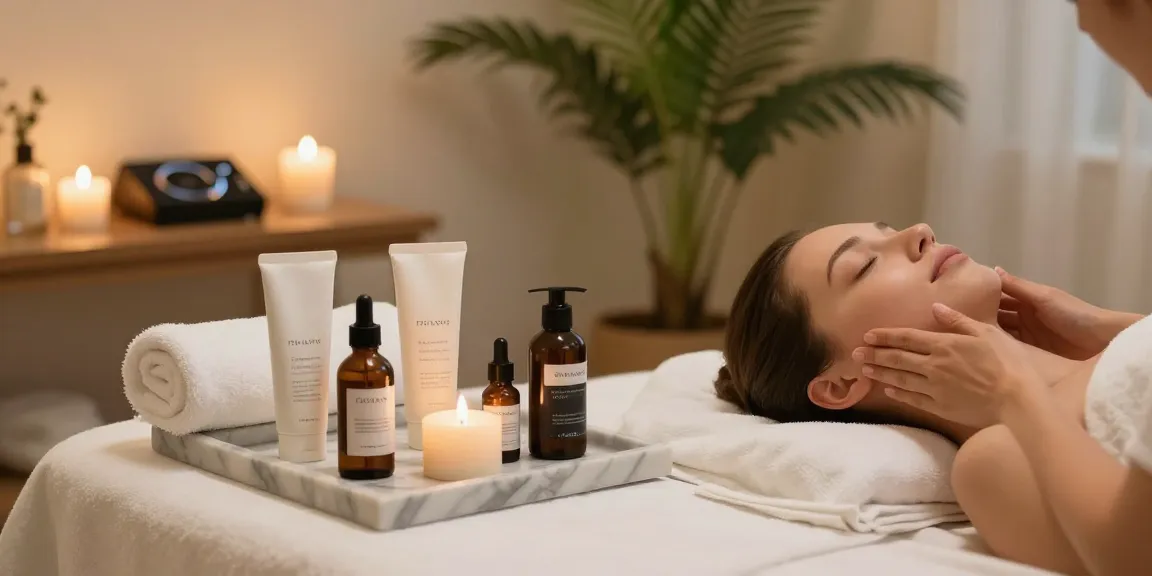 LUCK8 Spa Treatment: Luxurious facial experience with premium skincare products for rejuvenation.