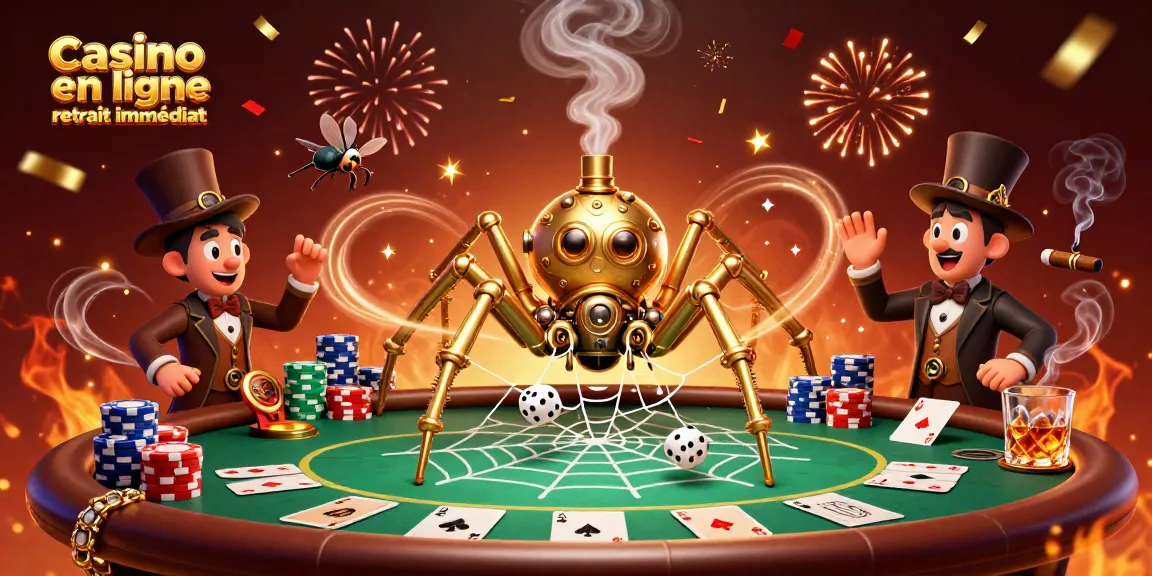 Jouez au casino en ligne retrait immédiat avec une ambiance de fête et des gains instantanés.