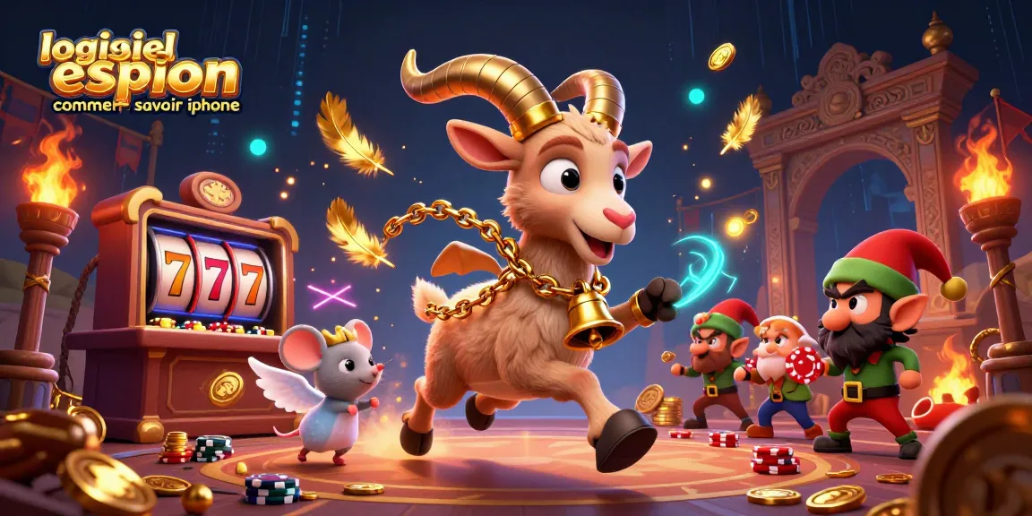 Détectez le logiciel espion comment savoir iphone dans un casino animé avec un Krampus, une souris ange et des gremlins.