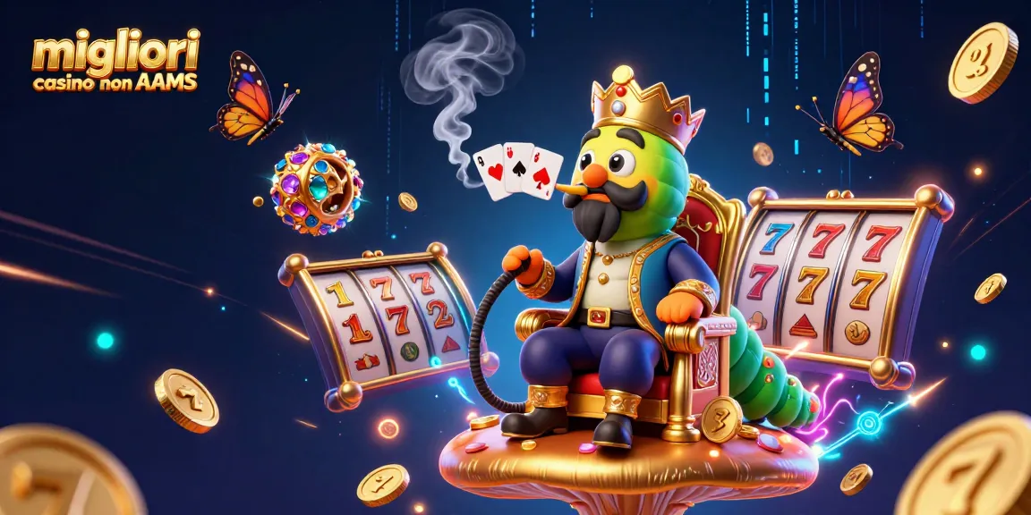 Giocando nei migliori casino non AAMS con slot machine e simboli fortunati per vincite epiche.
