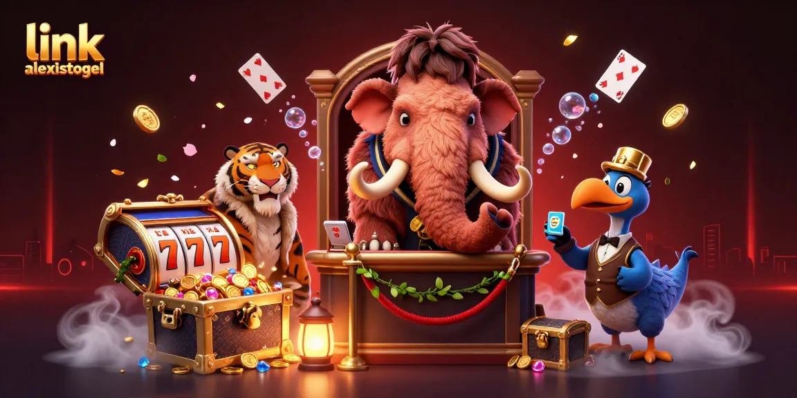Players enjoy immersive gaming with link alexistogel at a vibrant casino with dynamic slot games.