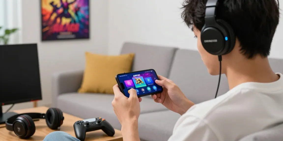 Pengguna CIPUNG138 mengakses aplikasi APK V.98 dalam suasana santai dan modern.