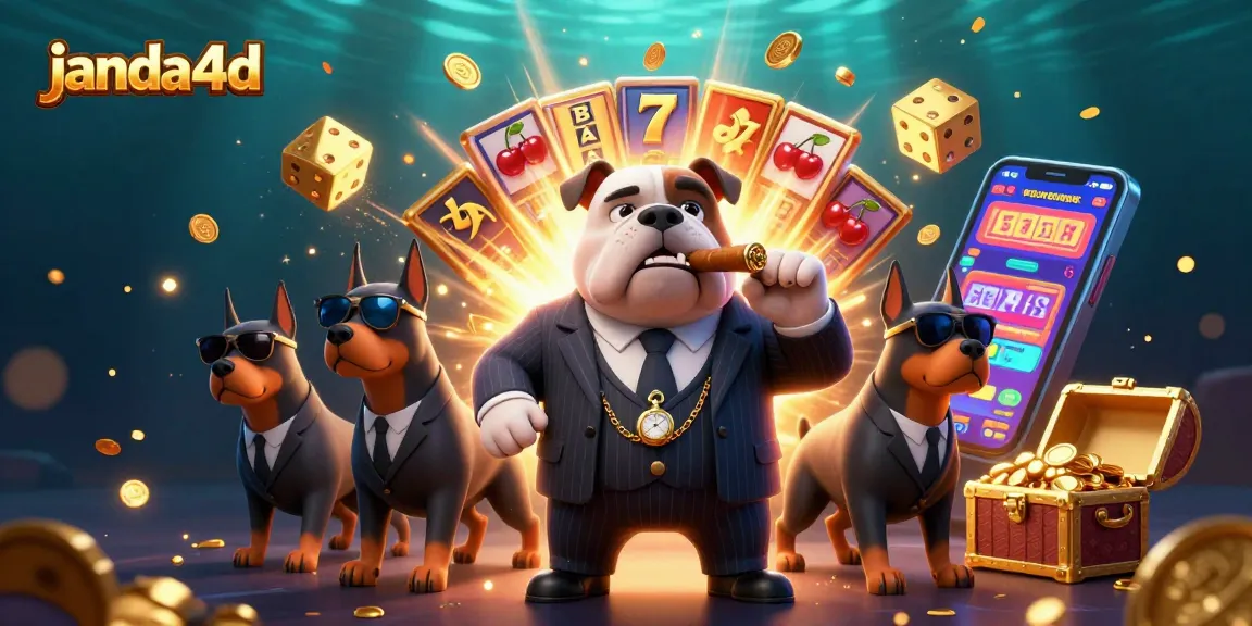 janda4d menghadirkan slot mesin 3D yang ramai dengan karakter mafia dan tembakan koin bersinar