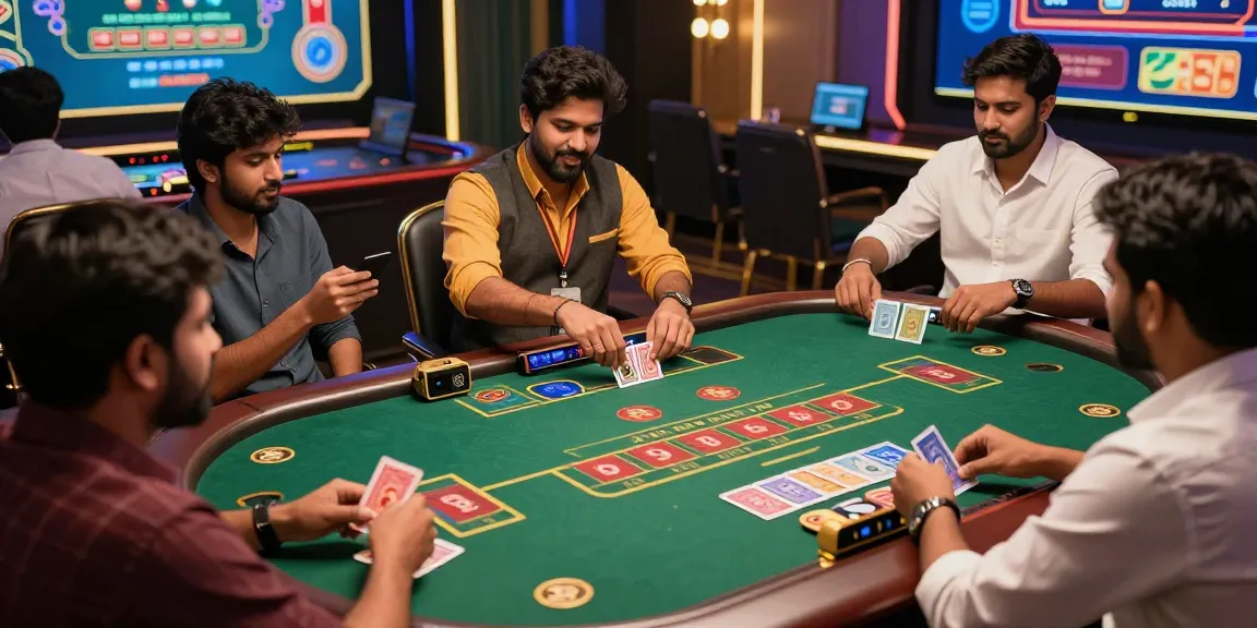 Engaging Andar Bahar live casino game with real dealers and vibrant gameplay.