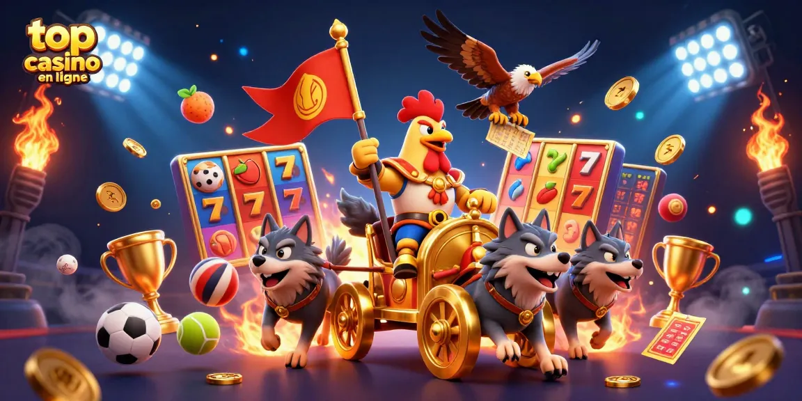 Réalisez des gains au top casino en ligne avec ce combat d'arène animé et héroïque.