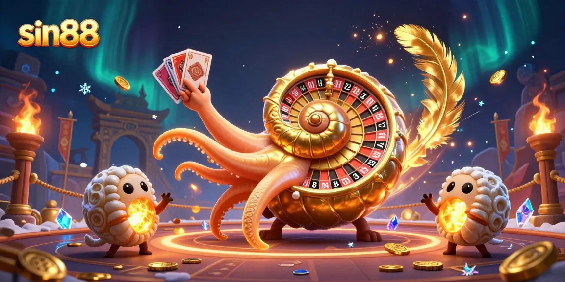 Experience the excitement of sin88 with vibrant interactive characters and gaming elements.