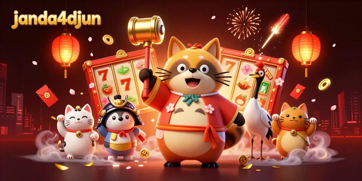 Menangkan permainan slot di janda4djun dengan karakter keberuntungan dan simbol menggiurkan.