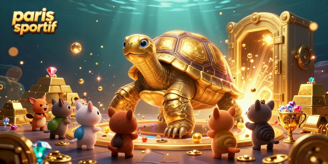 Pariez sur le paris sportif avec ce tortue extraordinaire et des trésors scintillants.