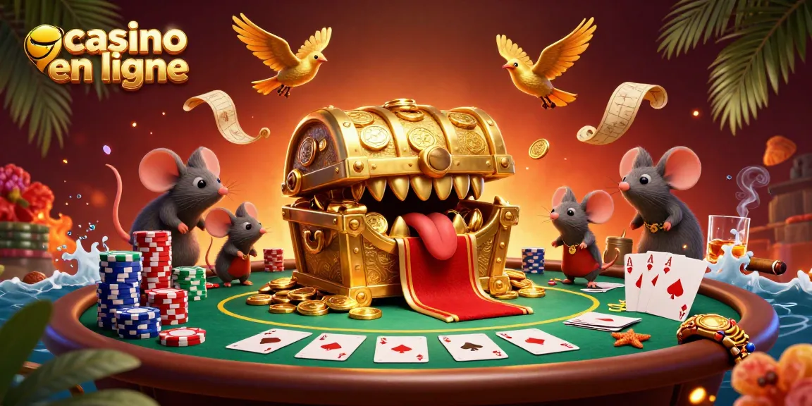 Déclenchez des gains avec ce trésor mystérieux dans un casino en ligne vibrant.