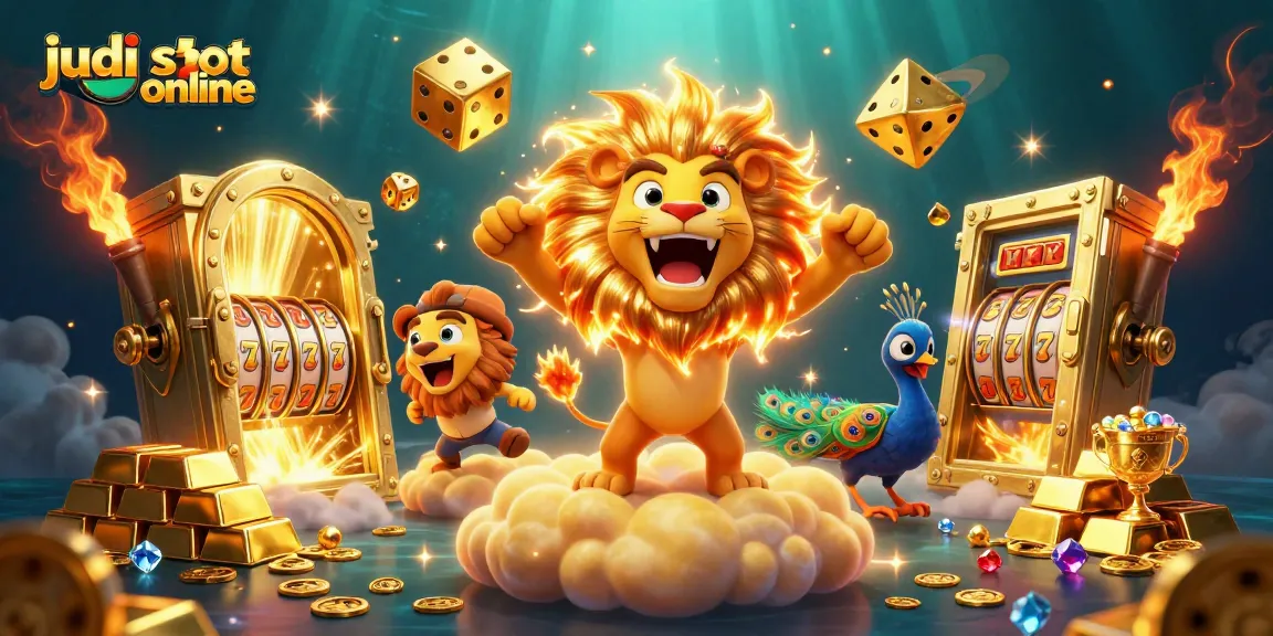 Menyajikan judi slot online yang menyenangkan dengan elemen permainan dan harta karun yang mencolok.