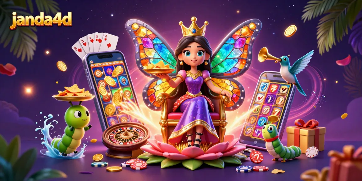 Menangkan permainan slot gacor di janda4d dengan ilustrasi kasino 3D yang menakjubkan.
